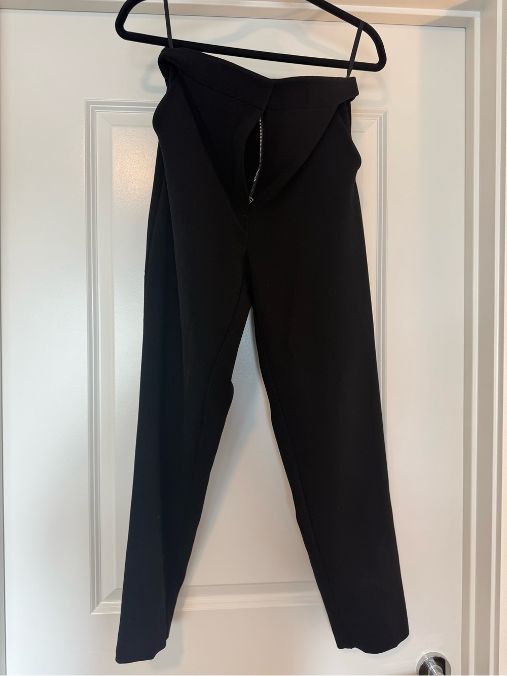 Aritzia Babaton Black High-Waist Trousers